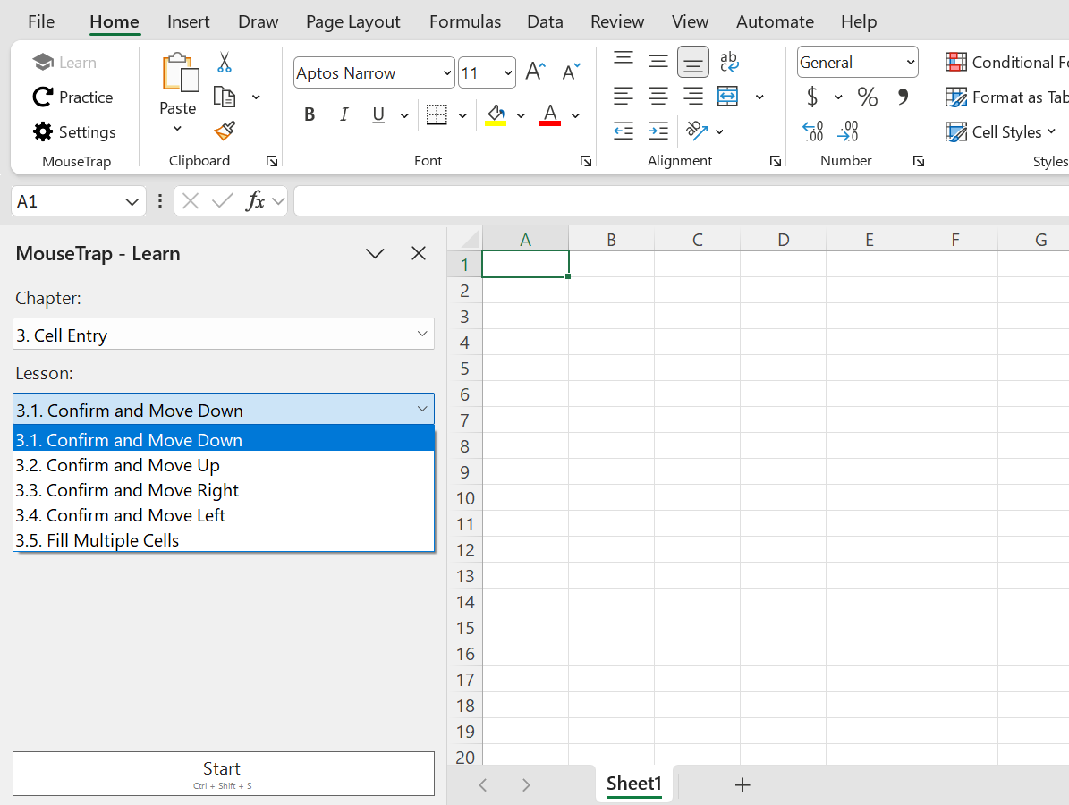 Chapter and lesson overview